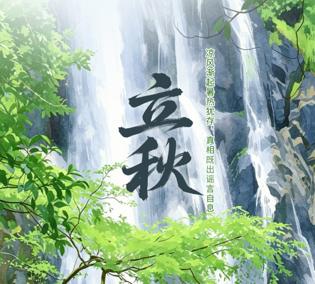 二十四节气・鉴谣时 | 立秋：凉风渐起暑热犹存，真相既出谣言自息